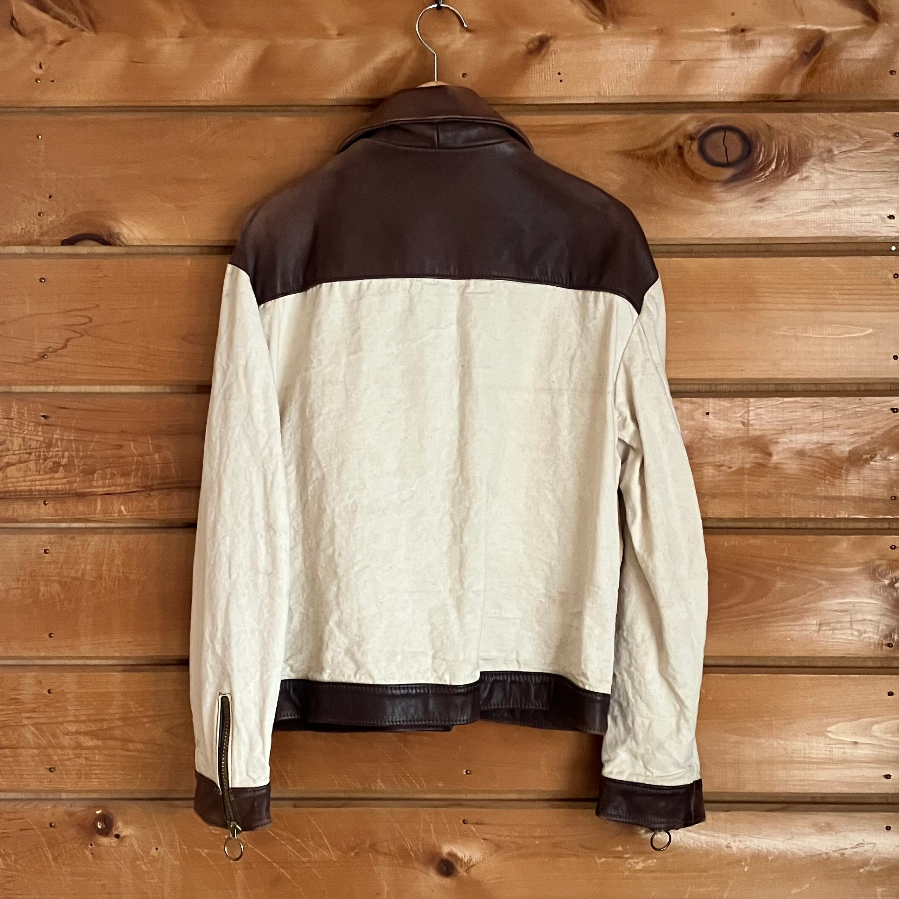 70's Buckboard レザーコンビジャケット | CORRINA CORRINA