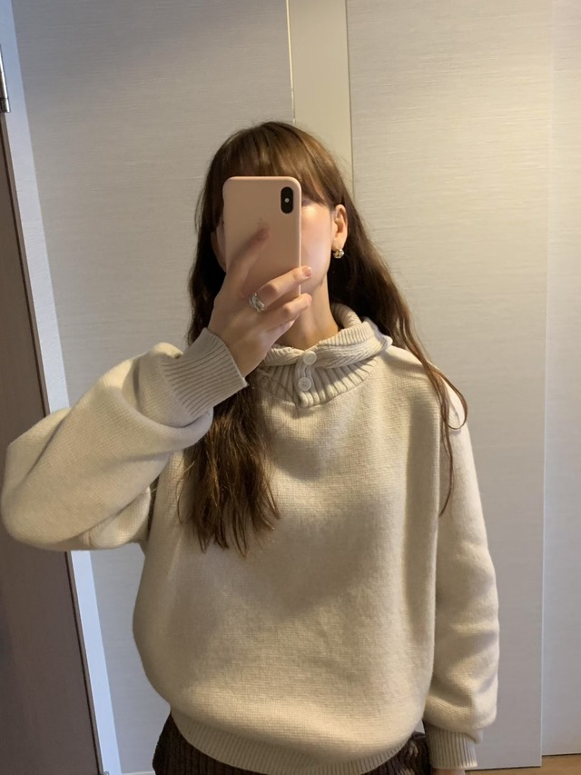 (予約) LIFFEY / Balaclava knit 2color