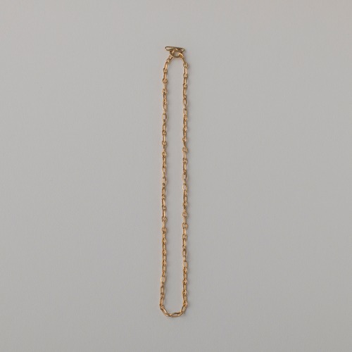 Square space necklace Gold
