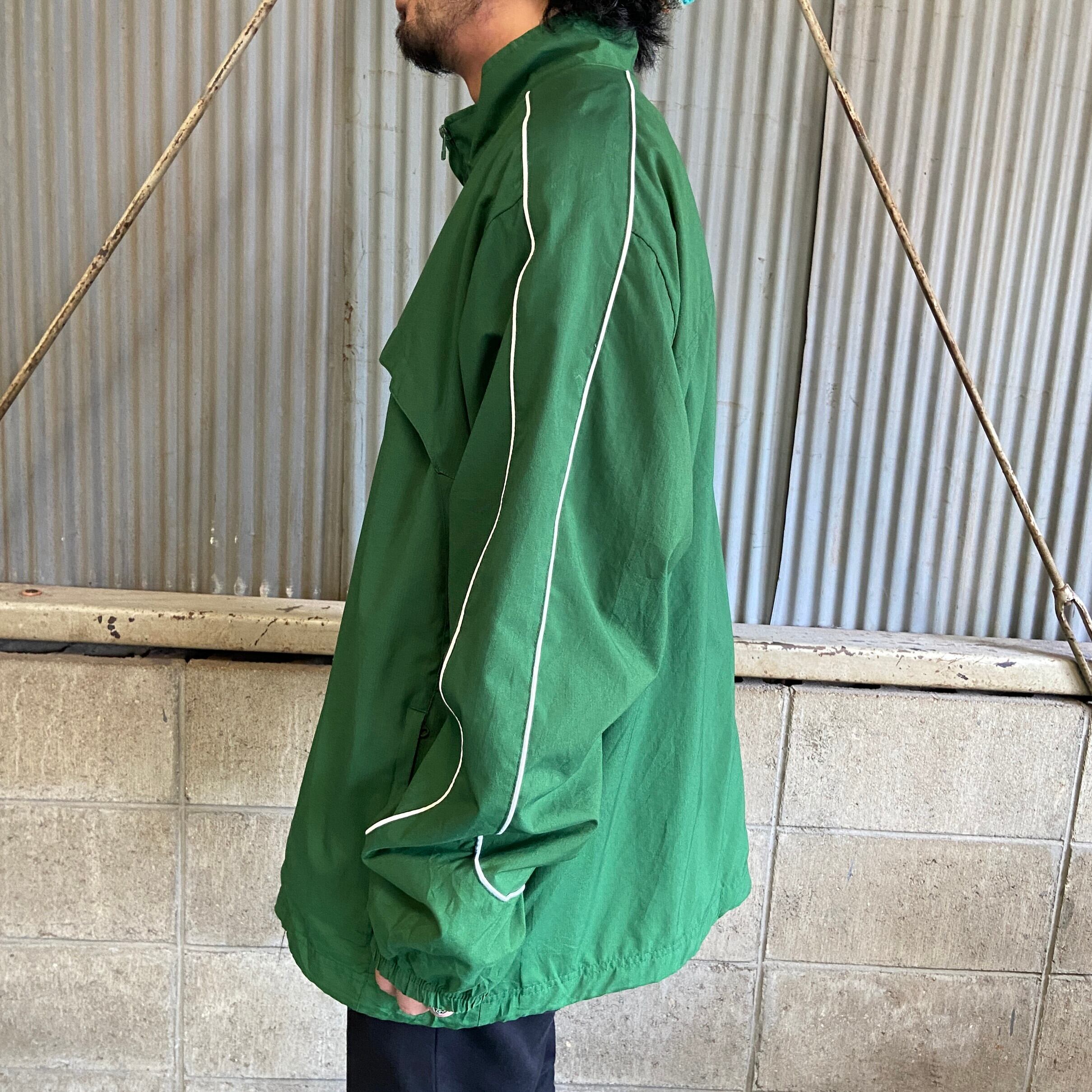 NIKE ナイキ ベースボールジャケット 00's OLD 古着 Ｍ 00年代 NIKE TEAM ナイキ ポリエステル スポーツジャケット メンズXL