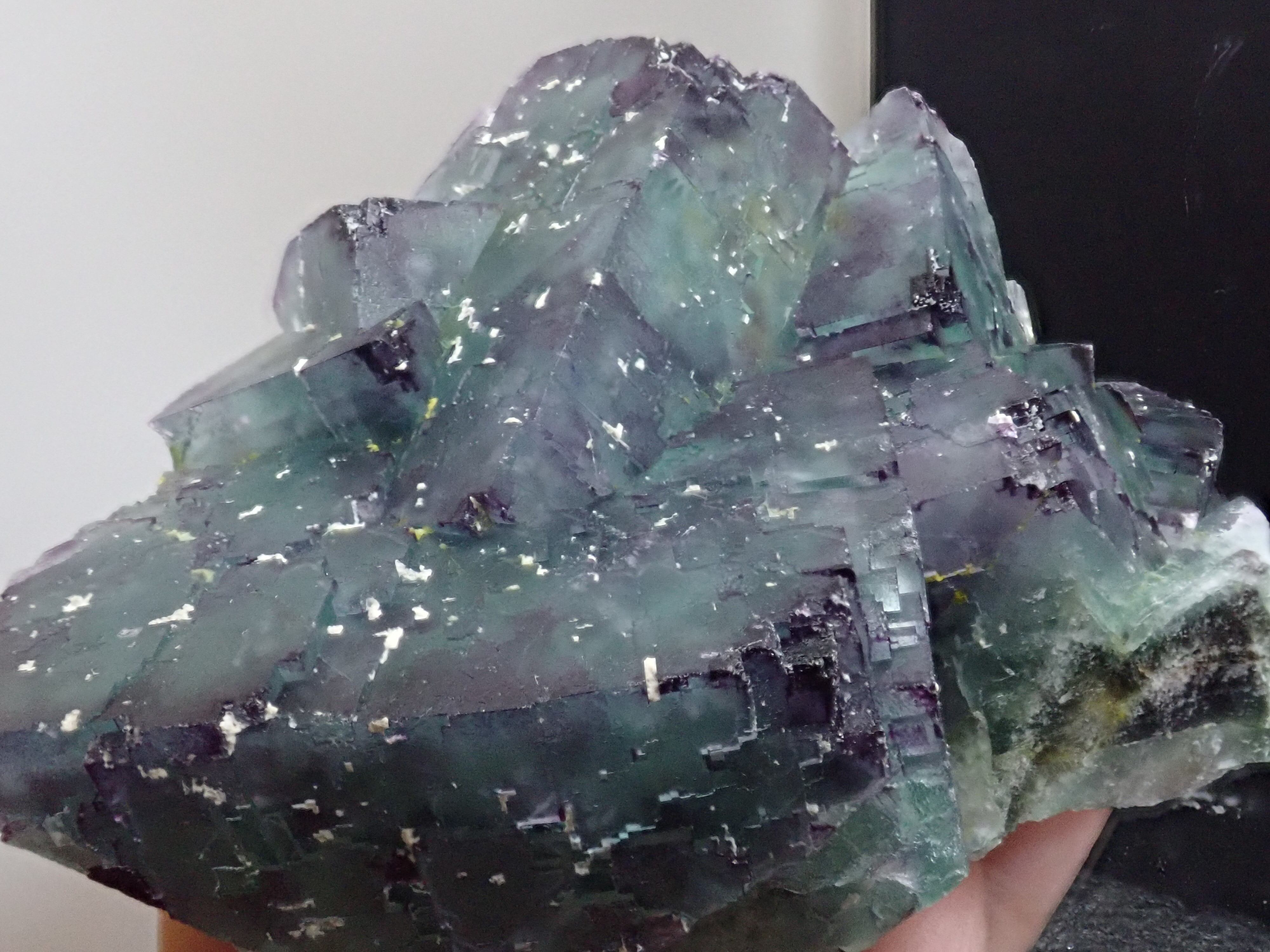 特大結晶】オコルス鉱山 フローライト 蛍石 原石 標本 | 石処たっちゃん
