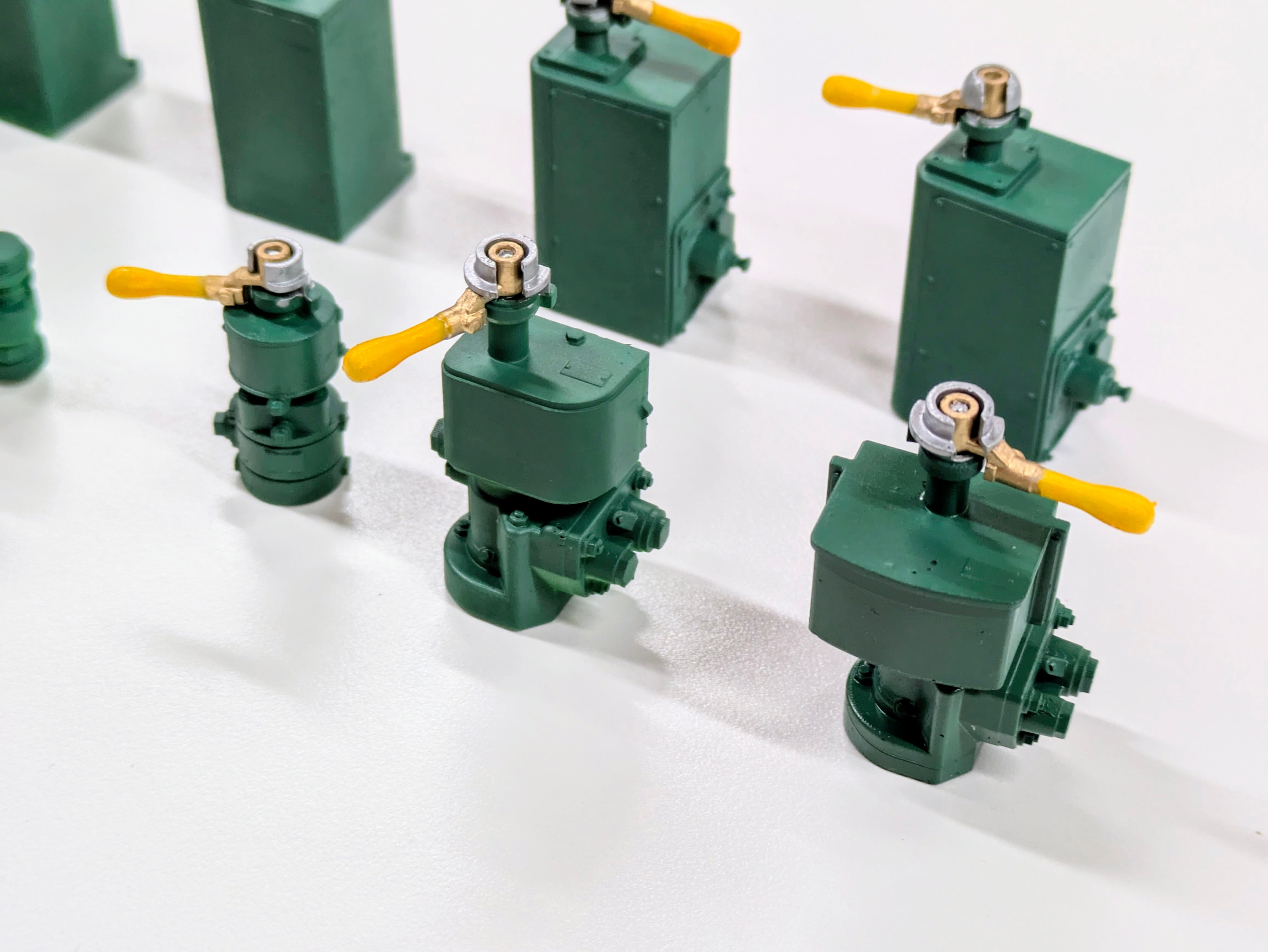 鉄道車両の部品シリーズ ～ブレーキ弁編～ 約1/12スケール 全種類