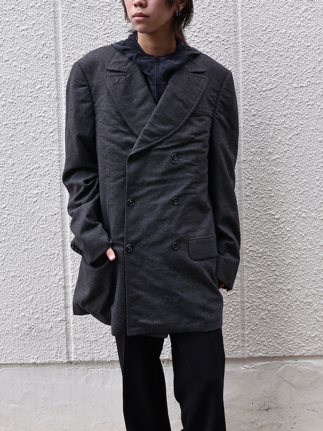 【gucci】wool double half coat