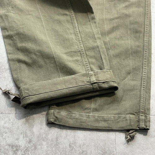 80-90s ドイツ軍 実物 モールスキン フィールドパンツ w35 詳細写真5