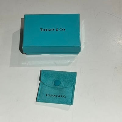 Tiffany&Co ティファニー クロスリング 箱付 9号 シルバー925 約9号 ...