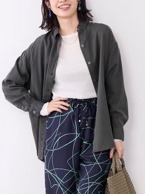 MICA&DEAL / フィブリル2WAYシャツ