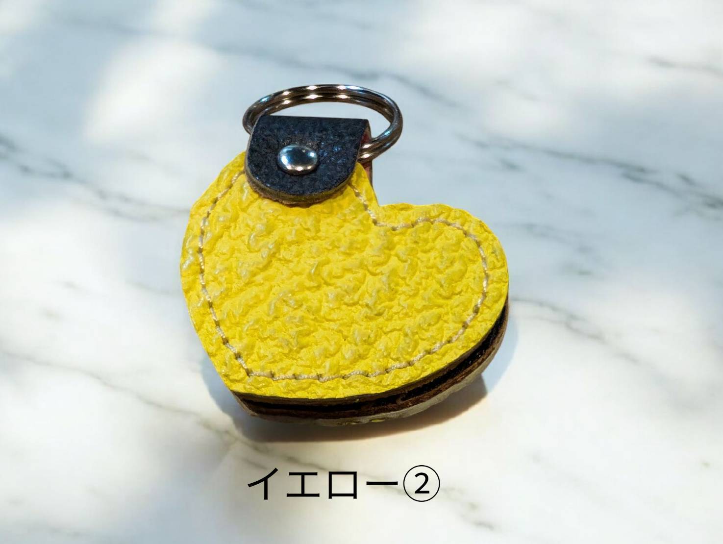 気仙沼産サメ革】ハート型コインケース / コインホルダー