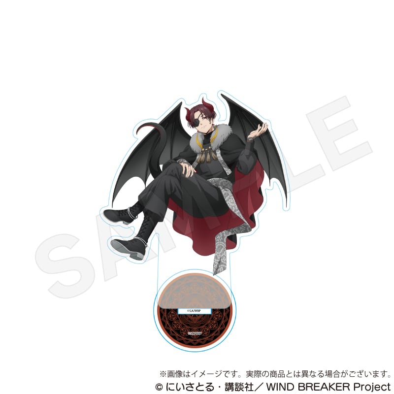 ウィンブレ　棪堂　デビル　悪魔　アクスタ　アクリルスタンド　ウィンドブレイカー WIND BREAKER アクリルスタンド デビルver. | ワイワイワールド