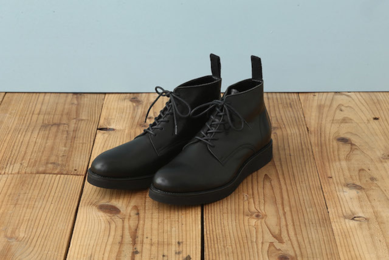 PLAIN TOE CHUKKA (WEDGE SOLE)