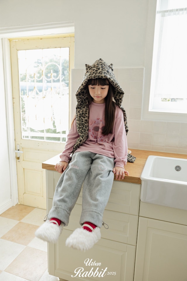 【即納】urban rabbit/Scarf cat long tee