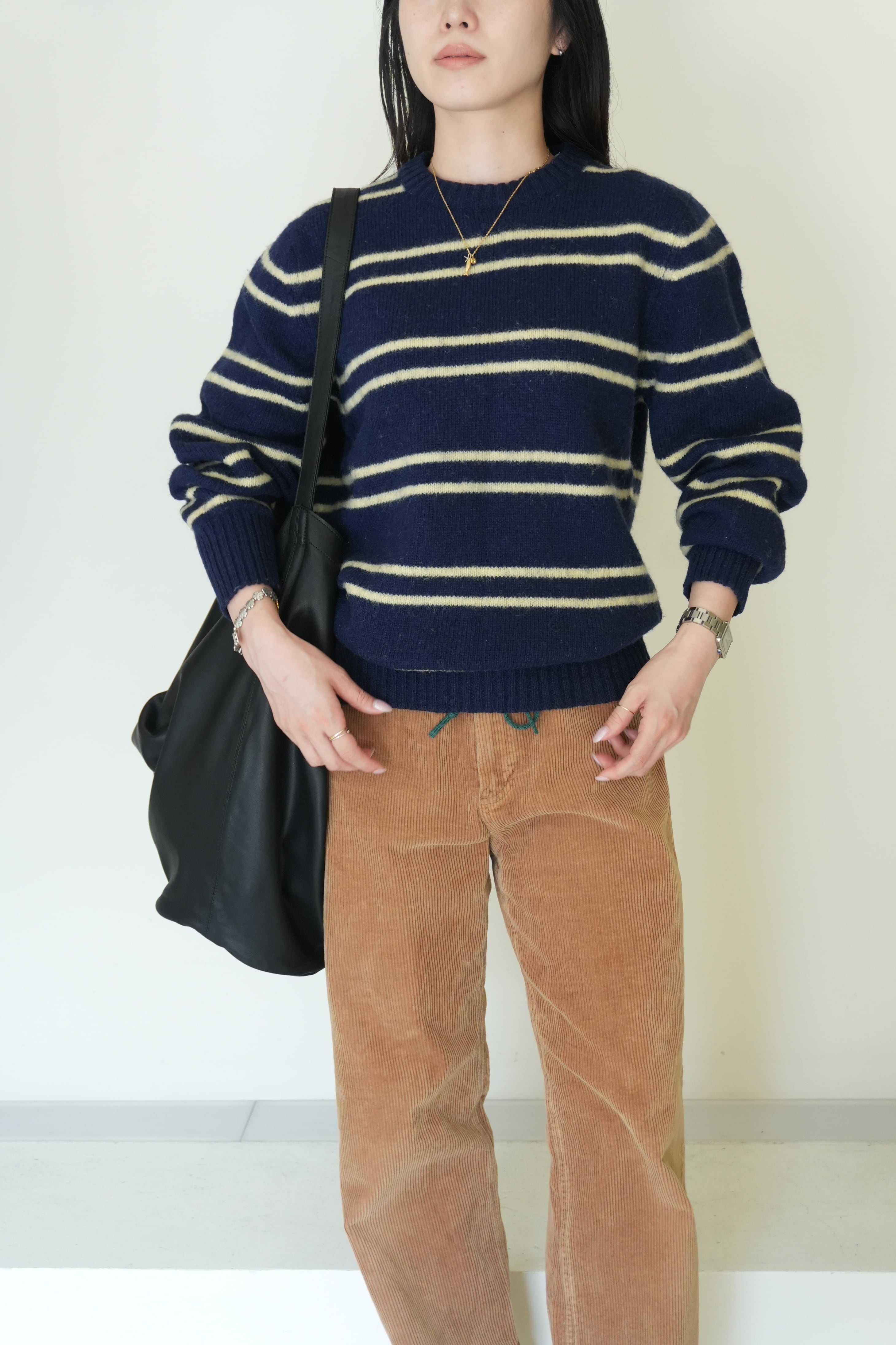 used border knit