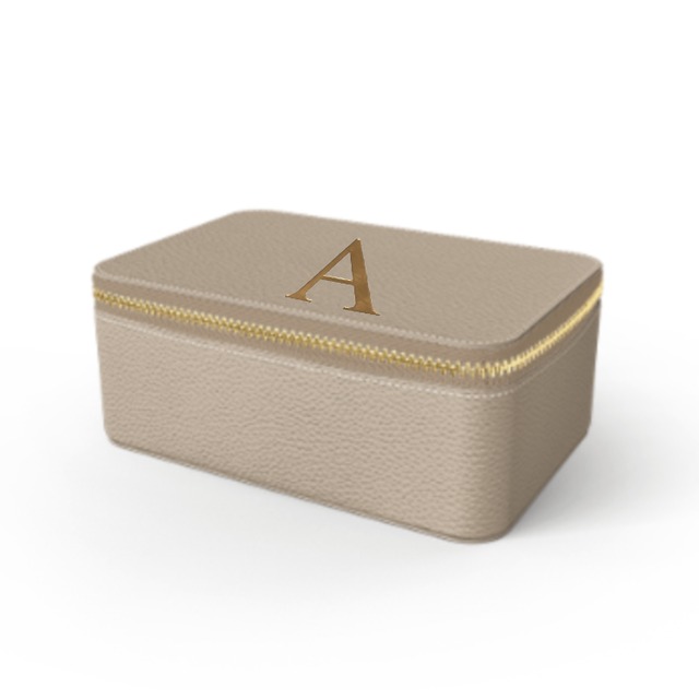 Box Premium Shrink Leather Case (Beige)