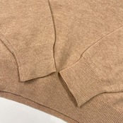 SHIPS シップス Vネック ウール ニット セーター M/ベージュ メンズ