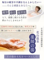 花山温泉「薬師の湯」炭酸タブレット｜高濃度炭酸泉の定期便【6個入り５箱／3ヶ月間毎月お届け・お得プラン】