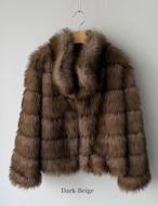 【新作5%OFF・3日間】Premium vegan-Fur Bambi Coat_2colors