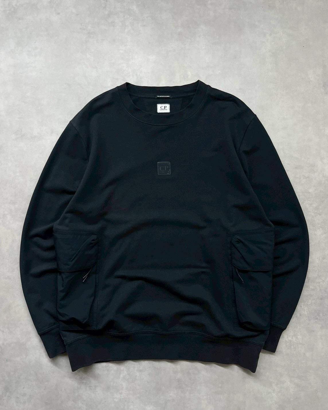 C.P.COMPANY Side-Pocket Design Sweat Shirt