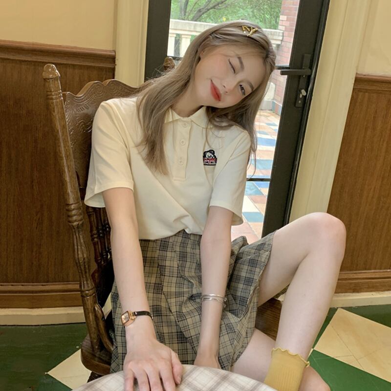 プリーツスカート サマーTシャツ ストリート 大人ガーリー スウィート キュート カジュアル 夏物 スーパーモール21256911360