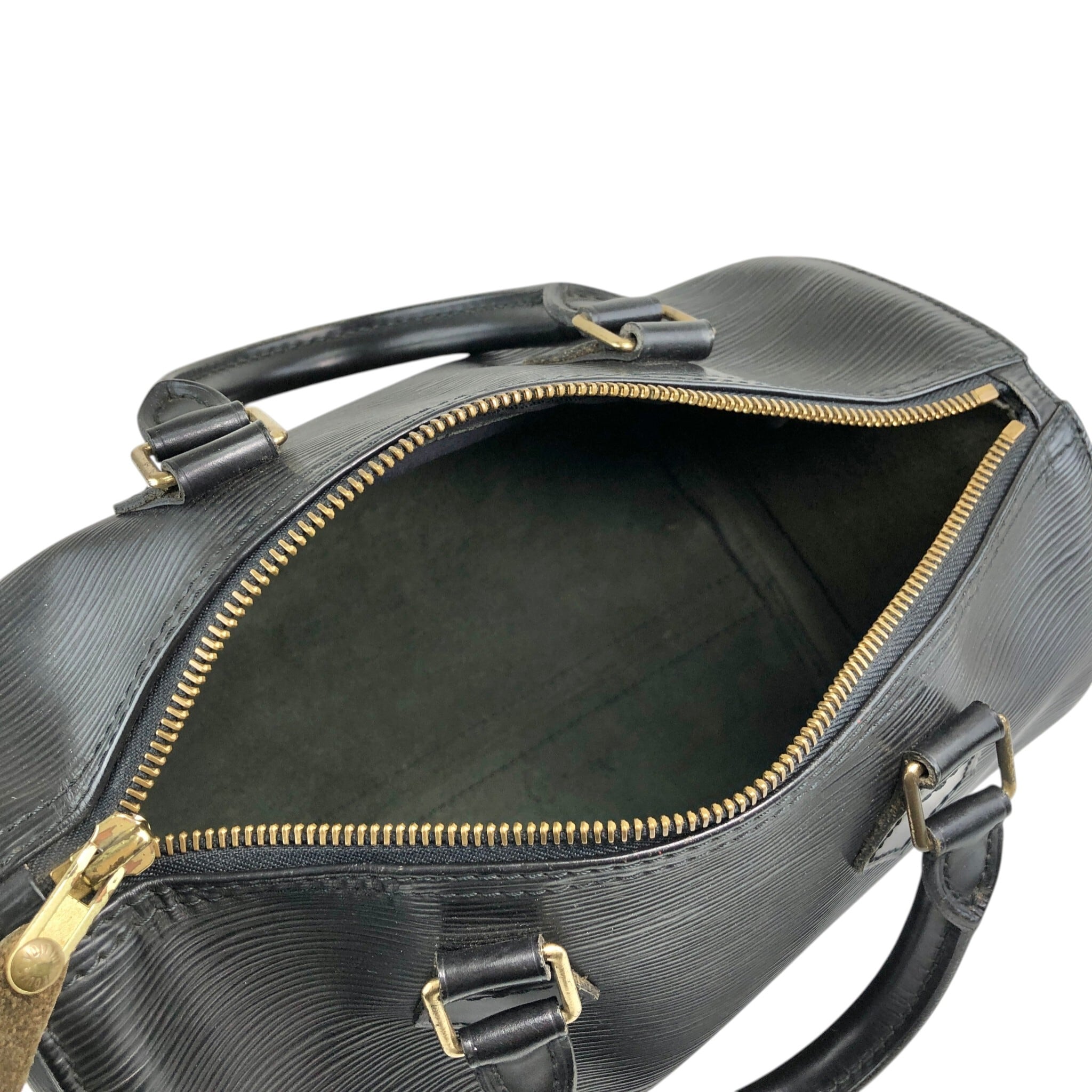 LOUIS VUITTON ルイヴィトン スピーディ25 エピ ハンドバッグ ブラック