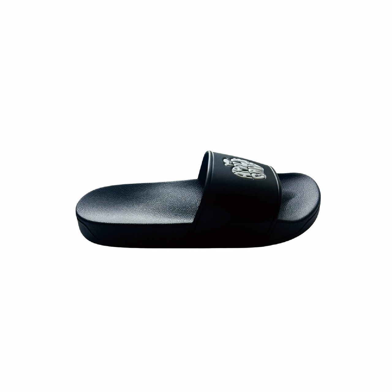 APPLEGANG ASYMMETRIC SLIDES ブラック×ホワイト