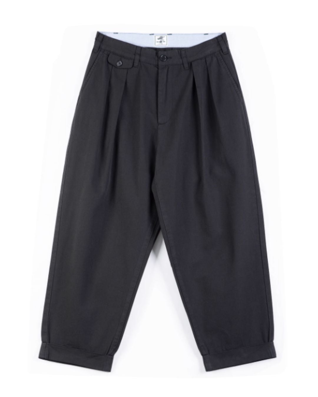 ダブルプリーツテーパードパンツ S0122