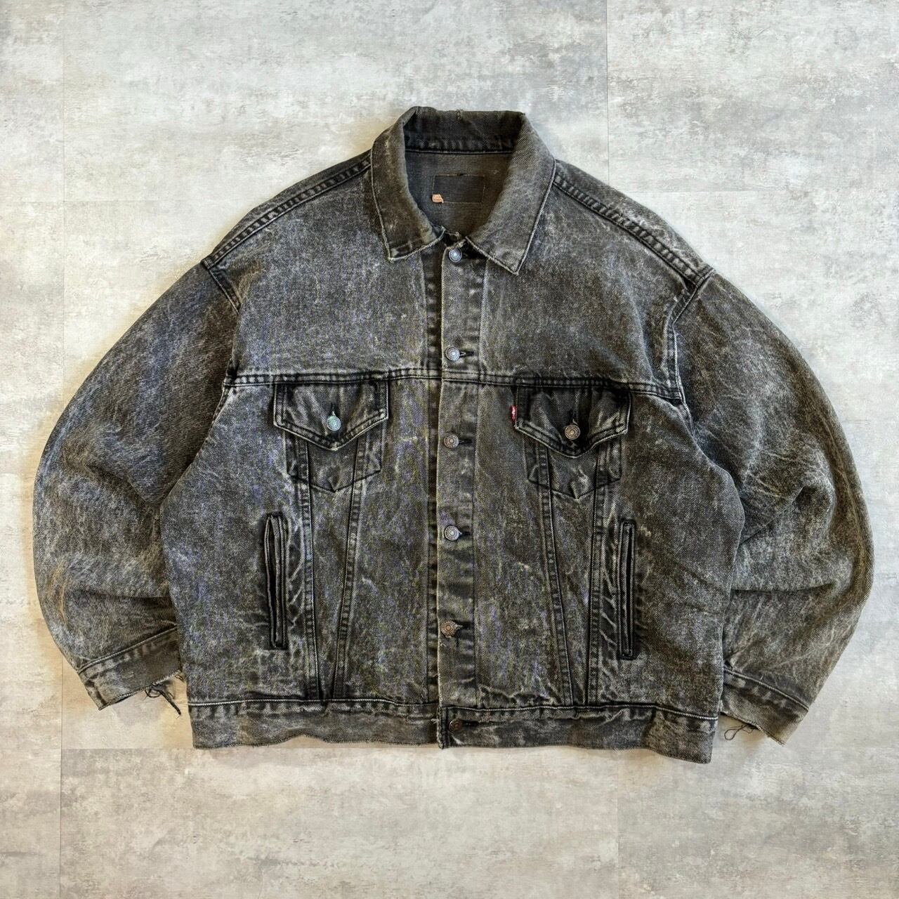 levis 90s 70507 ブラックデニム ジャケット No.1507