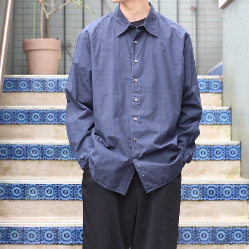 USA VINTAGE GAP DOT PATTERNED DESIGN SHIRT/アメリカ古着オールドギャップドット柄デザインシャツ