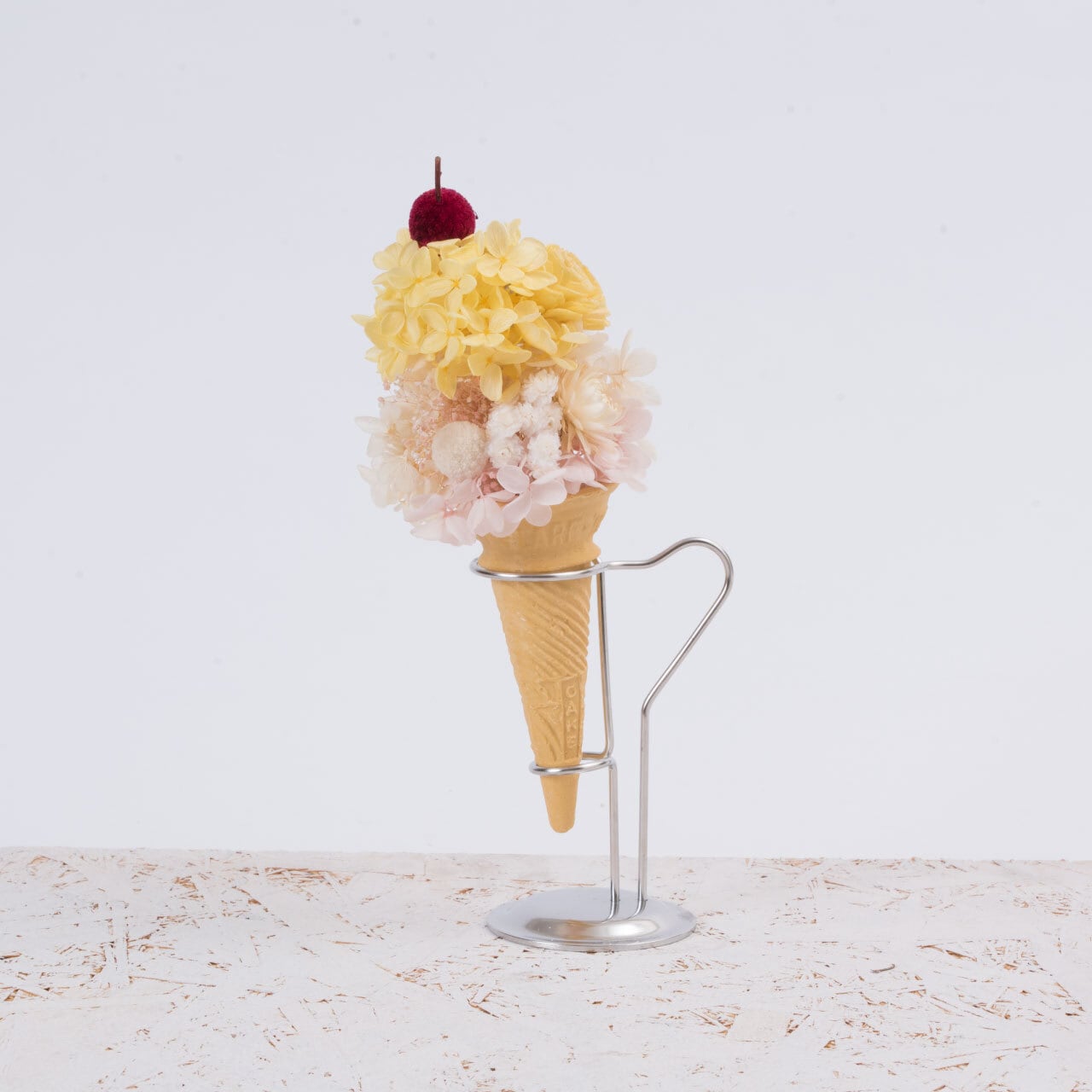 ICECREAM 〈Marshmallow Pink Flavor〉プリザーブドフラワー