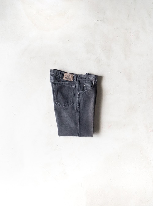 "Wrangler" used 5pocket black denim