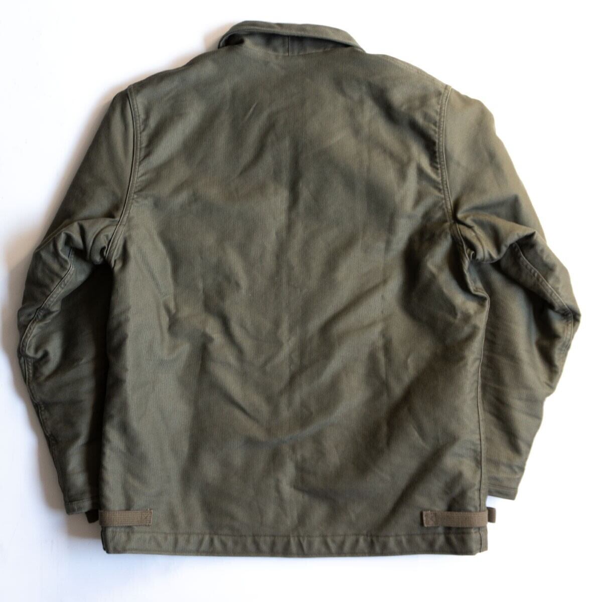 美品/サイズ42-44】THE REAL McCOY'S 【US NAVY A-2 DECK JACKET