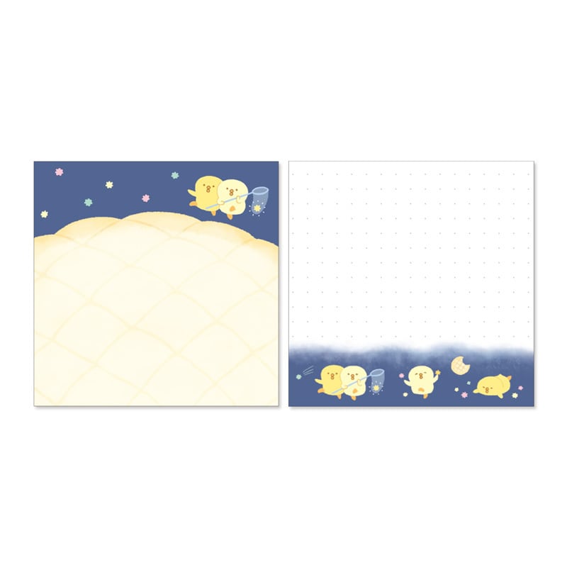 ぴよこ豆 スクエアメモ よふかし | てんくーどう