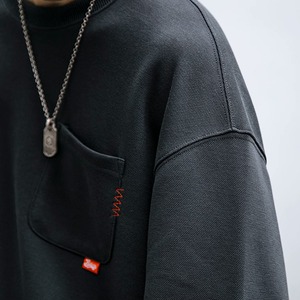 ★SIMPLE DESIGN ROUND NECK SWEATER　　　A0755