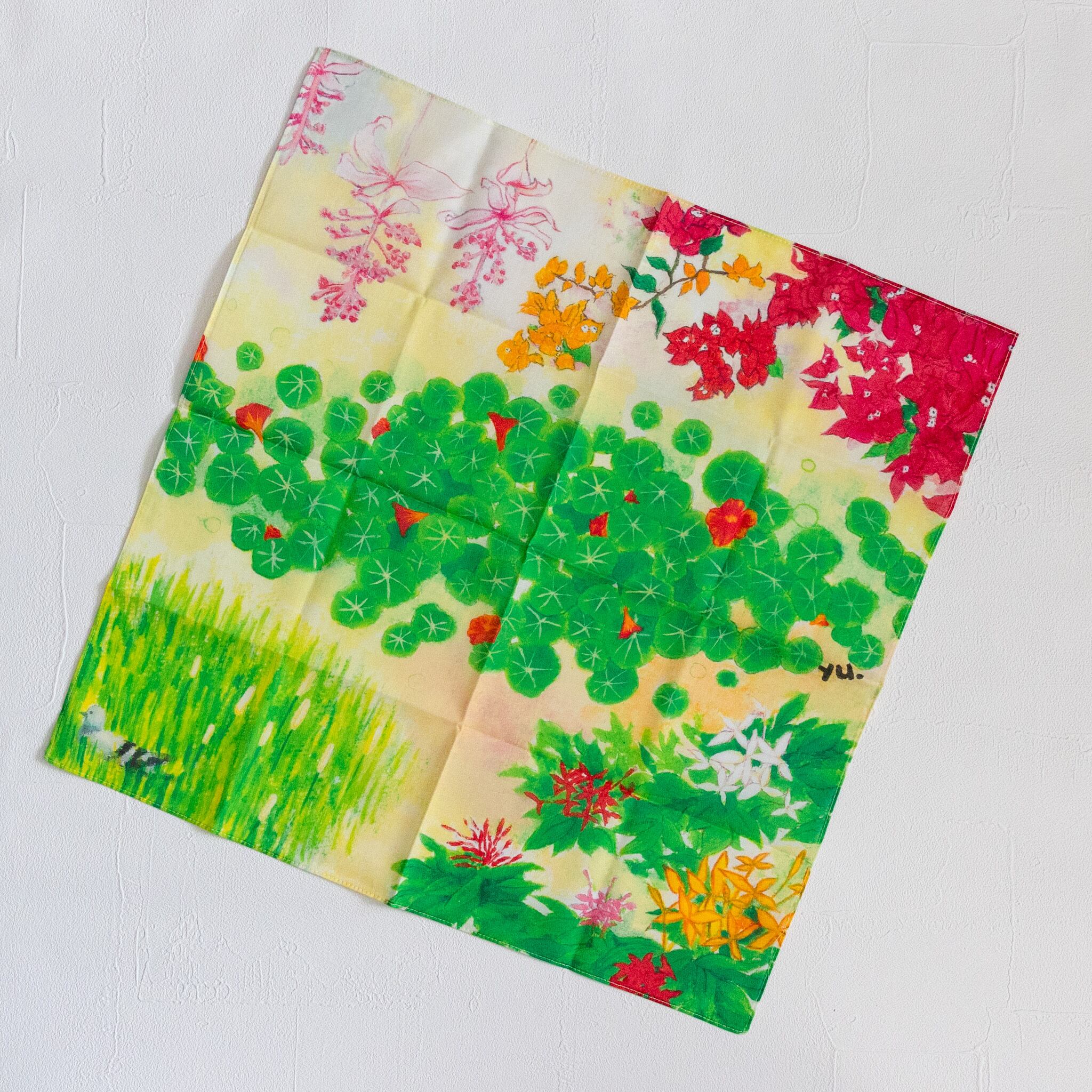 吉川由季恵 おさんぽハンカチ | Dear Okinawa,