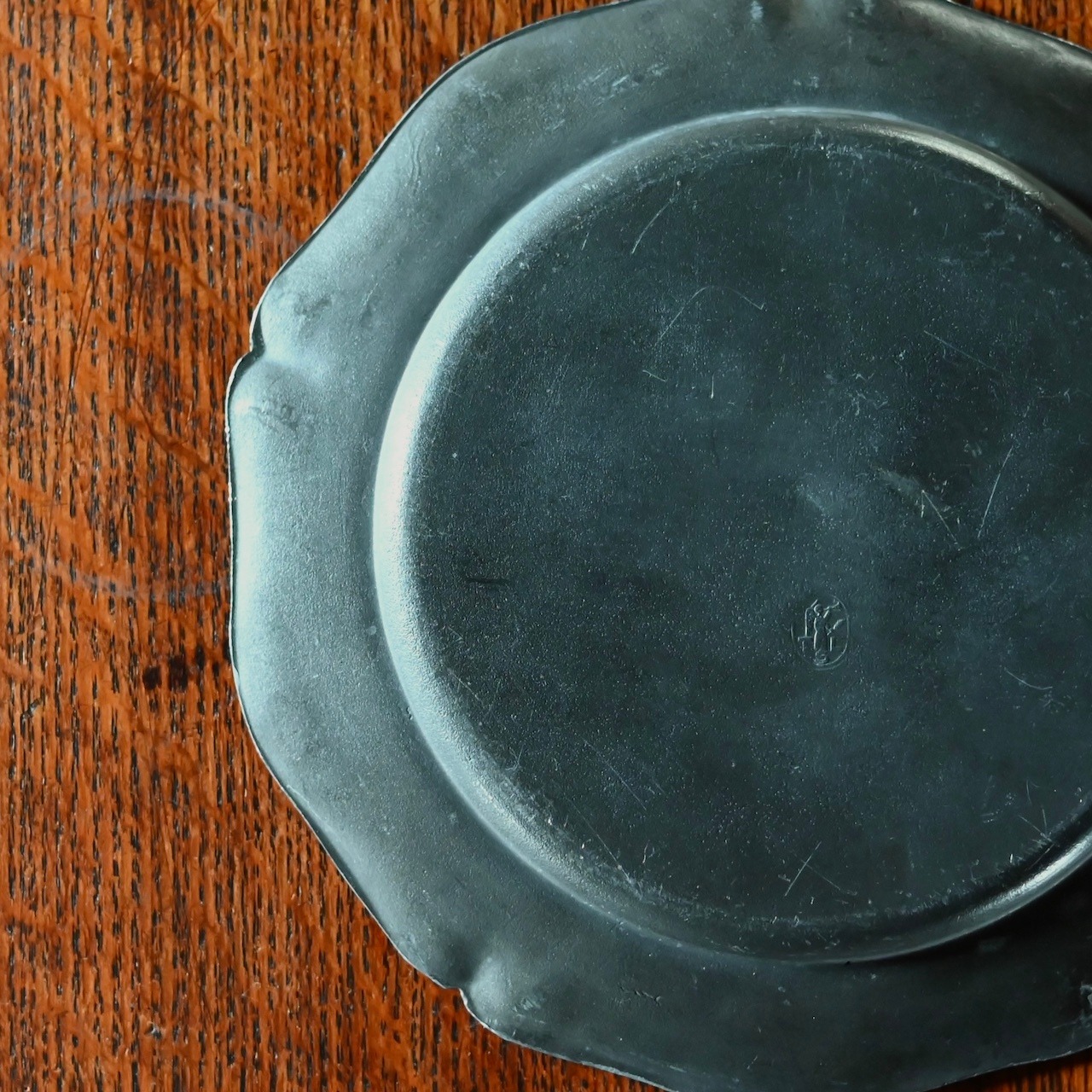 Pewter Plate / ピューター プレート【A】〈 お皿・エタン・収納・店舗什器・食器・アンティーク・ヴィンテージ 〉113962