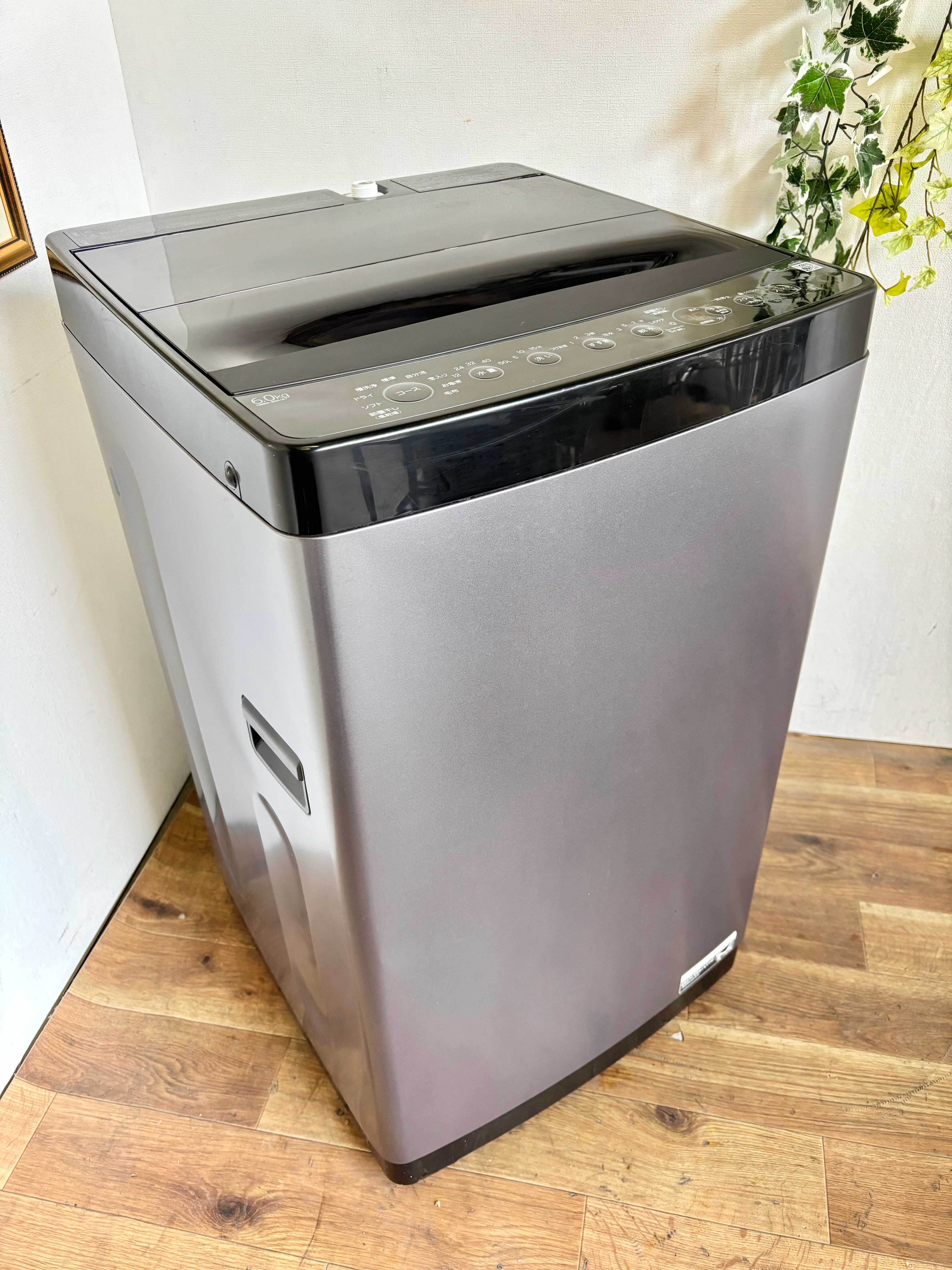 生活家電 【25年高年式】ハイアール 洗濯機 OBBW-60A 6.0kg