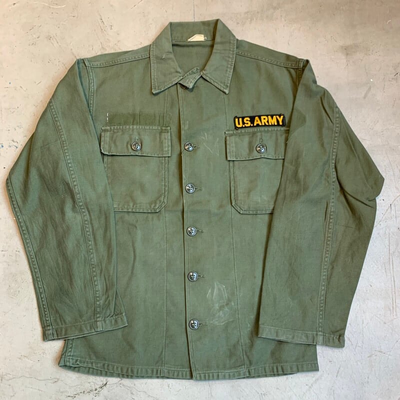 1st 1960's U.S.ARMY OG-107 ユーティリティシャツ