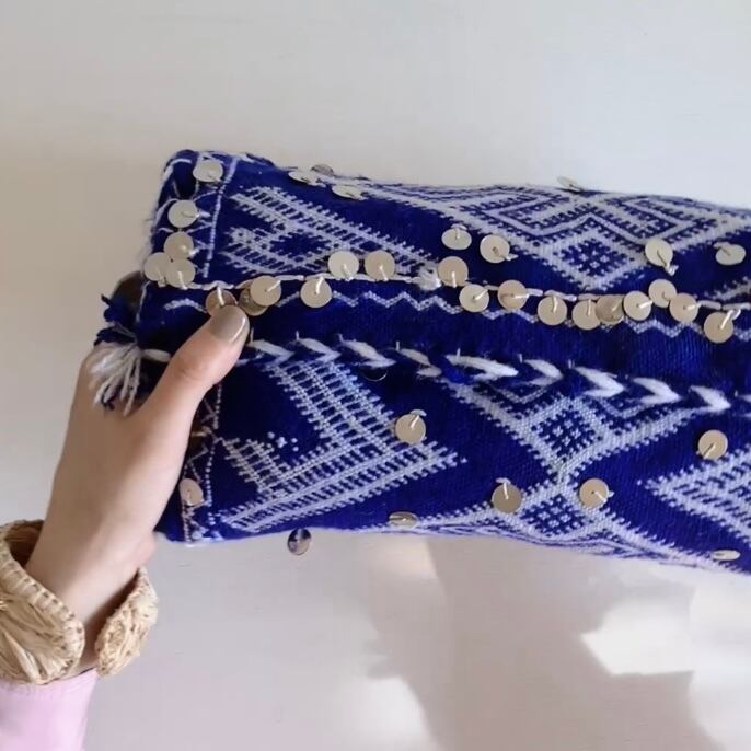 オールドキリムのクラッチバッグ | モロッコの暮らしと手しごと