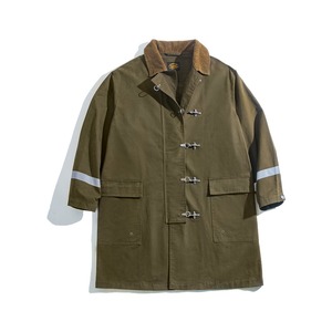 Amy Green Corduroy Collar Coat / アーミーグリーン コーデュロイ カラー コート