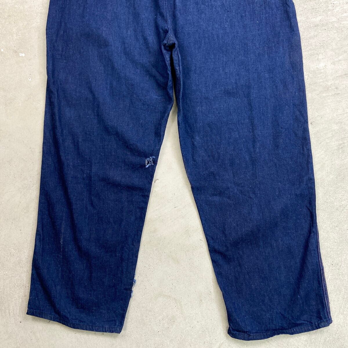 50s〜60s ランチパンツ sportwear濃紺 1960s【LEE】ランチパンツ 約w33 