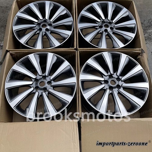 23インチ新品 10 スポークサテングレー フォージドホイール レンジローバー ヴォーグ Sport SVR 適合 LI-1261