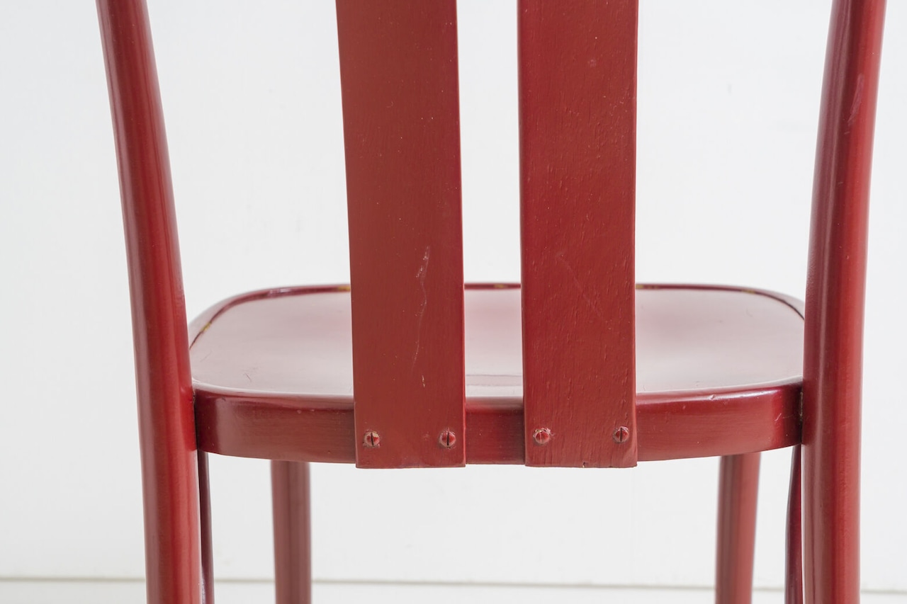 OLD IKEA 赤い椅子