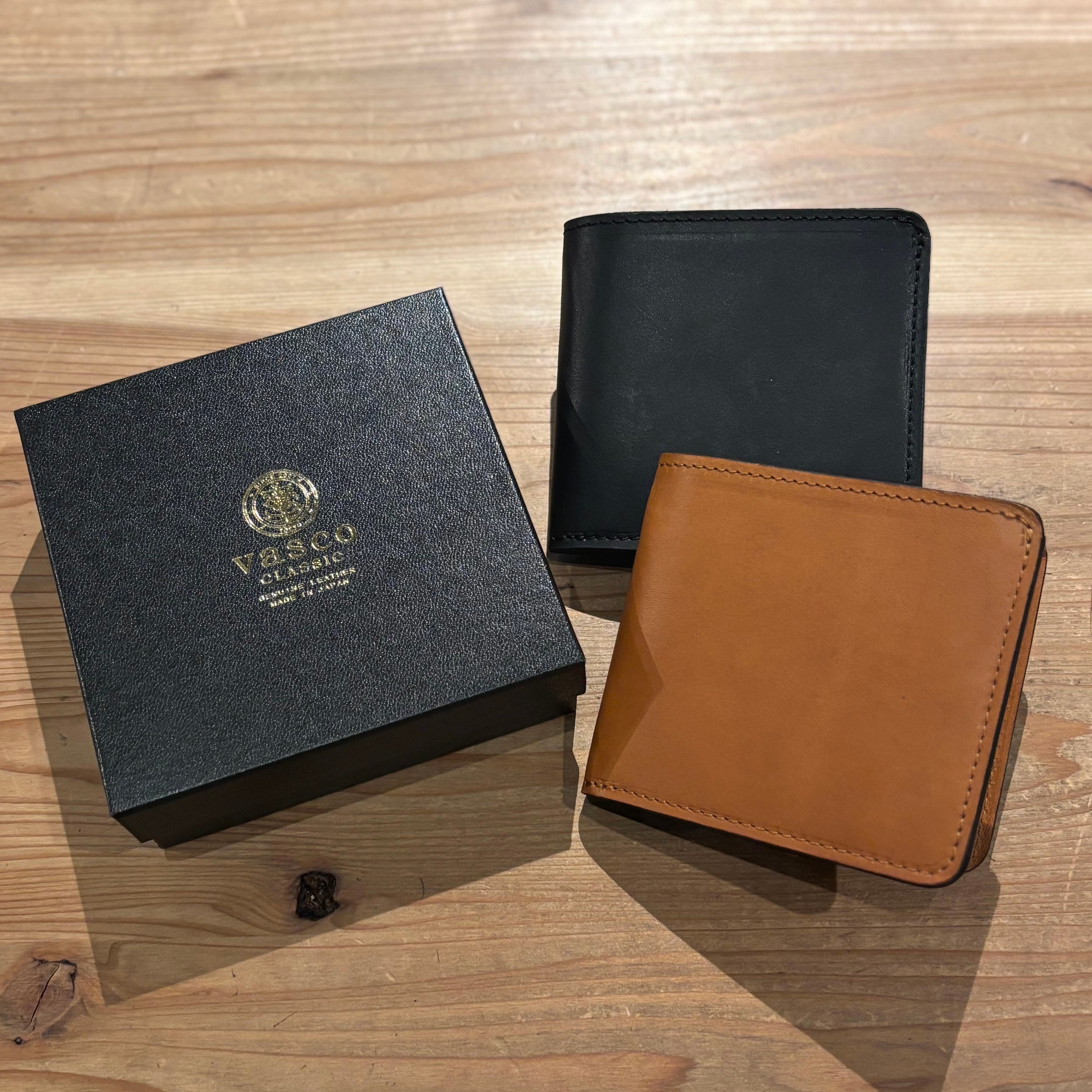 VASCO / LEATHER VOYAGE SHORT WALLET - Black ヴァスコ レザー 財布 2