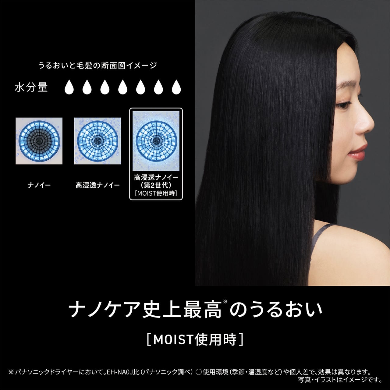 Panasonic ヘアードライヤー ナノケア ULTIMATE EH-NC50 | NAKAHARA DENKI