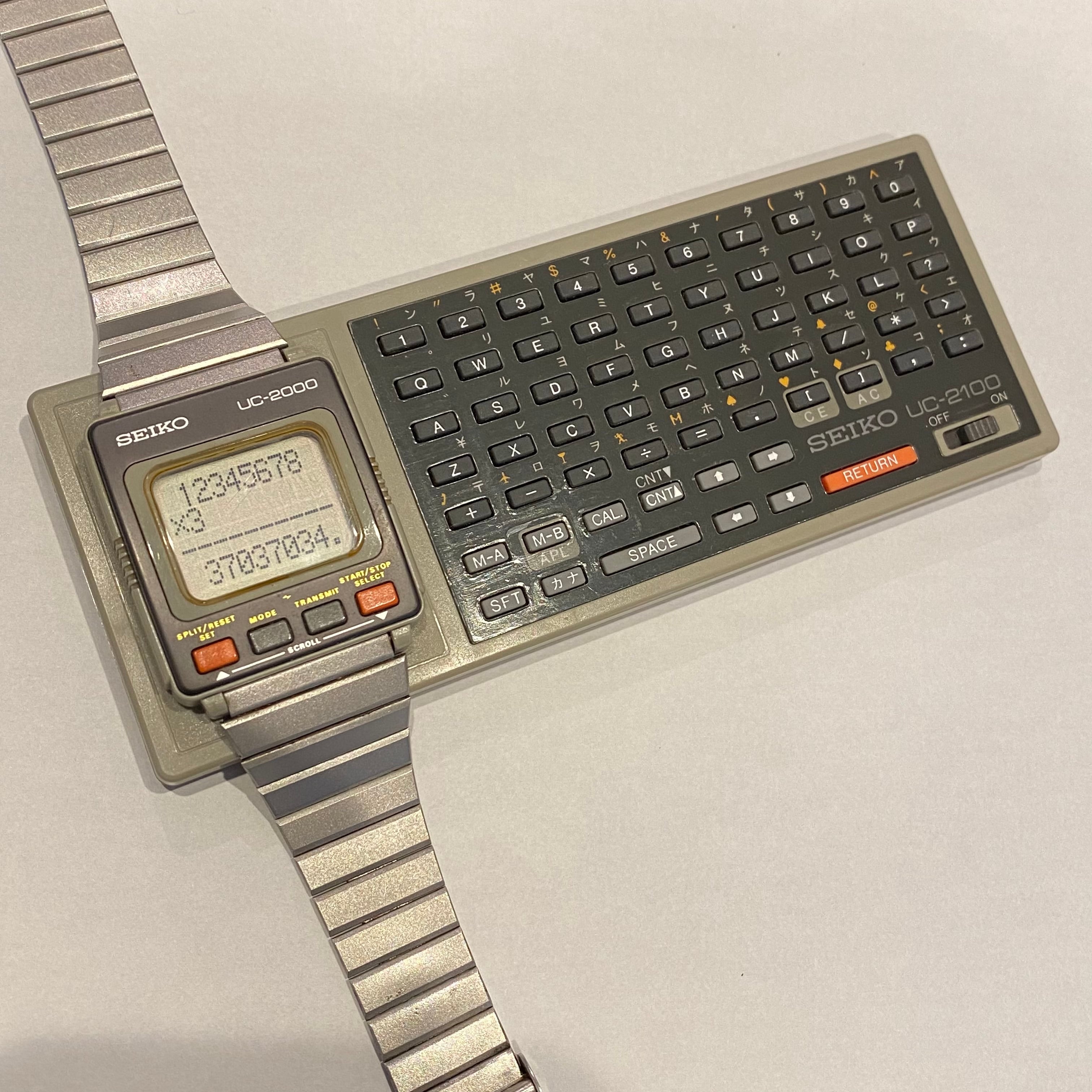 1980's SEIKO UC-2000&2100(keyboard) | kokopelli's watches