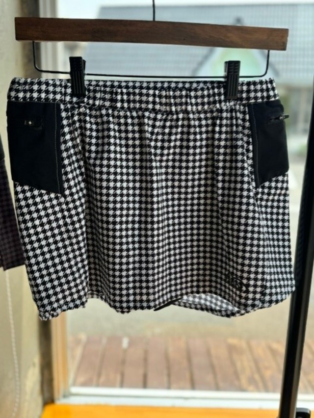 ＜ranor＞HOUNDSTOOTH SKIRT