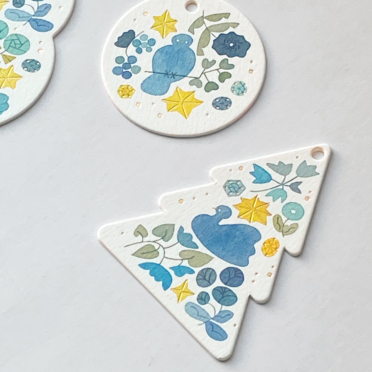 PAPER ORNAMENT TAG／ ペーパー オーナメントタグ【ANGERS Original