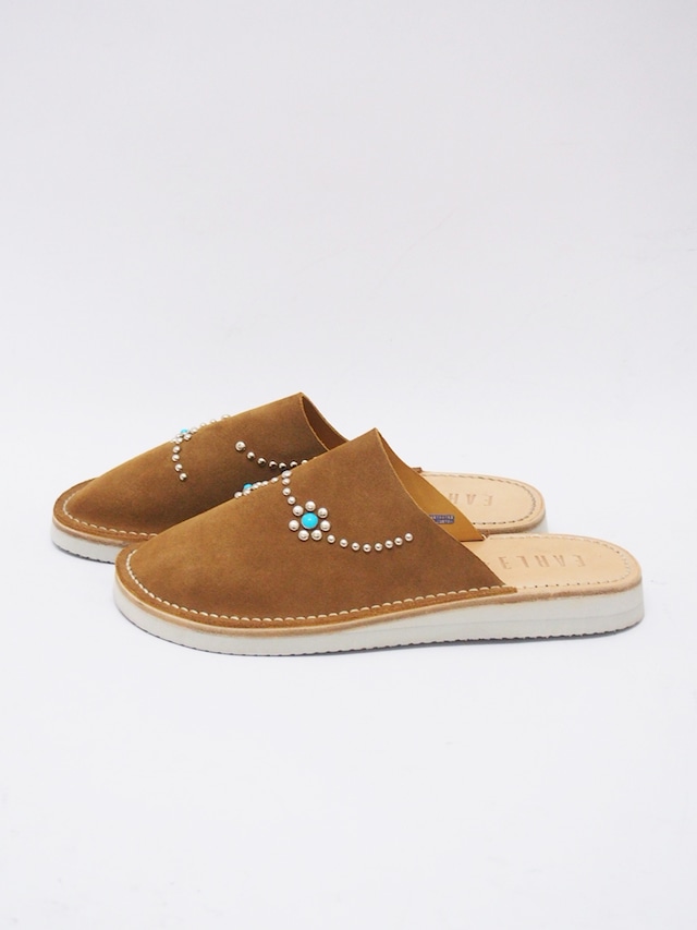 EARLE (アール) In-out slipper / インアウトスリッパー / CAMEL　ER1302-2