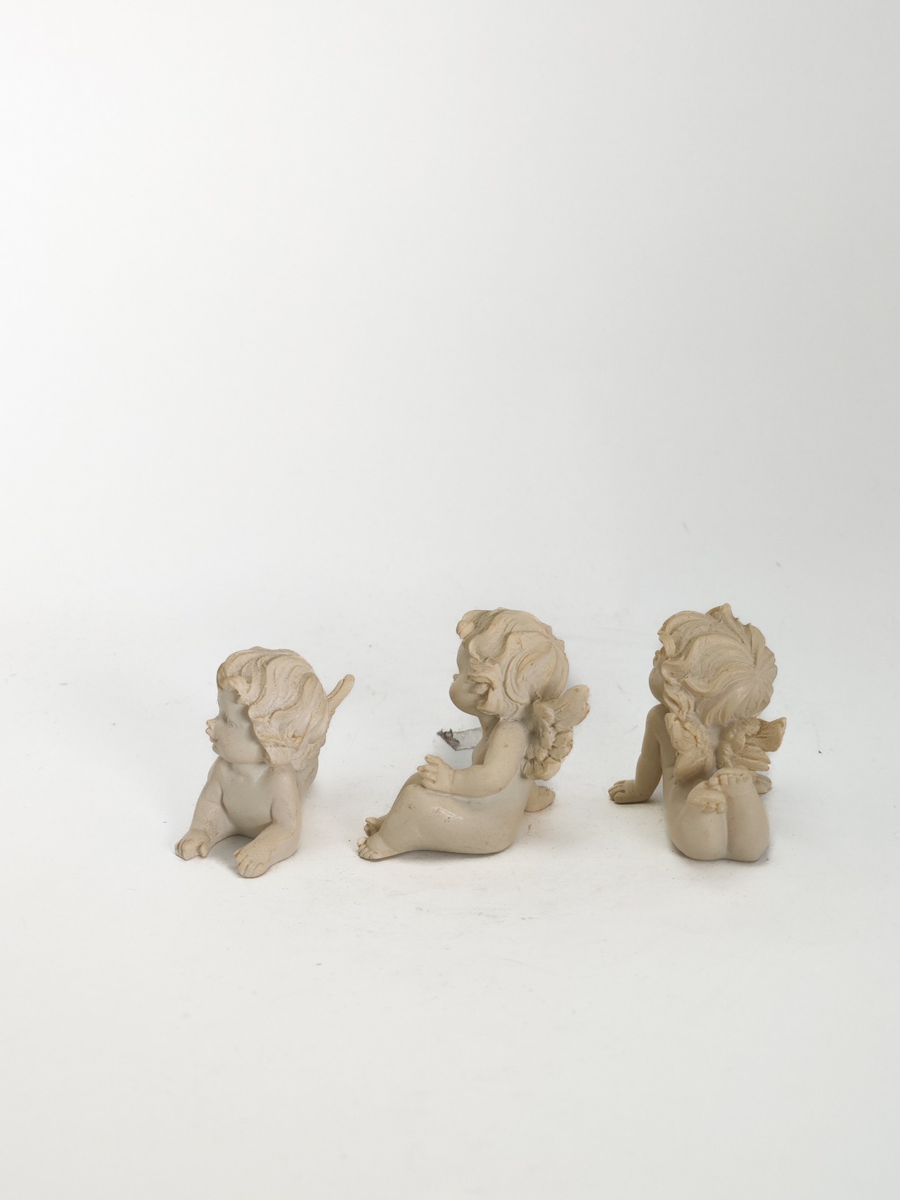 ヴィンテージ雑貨 天使のオブジェ3体セット