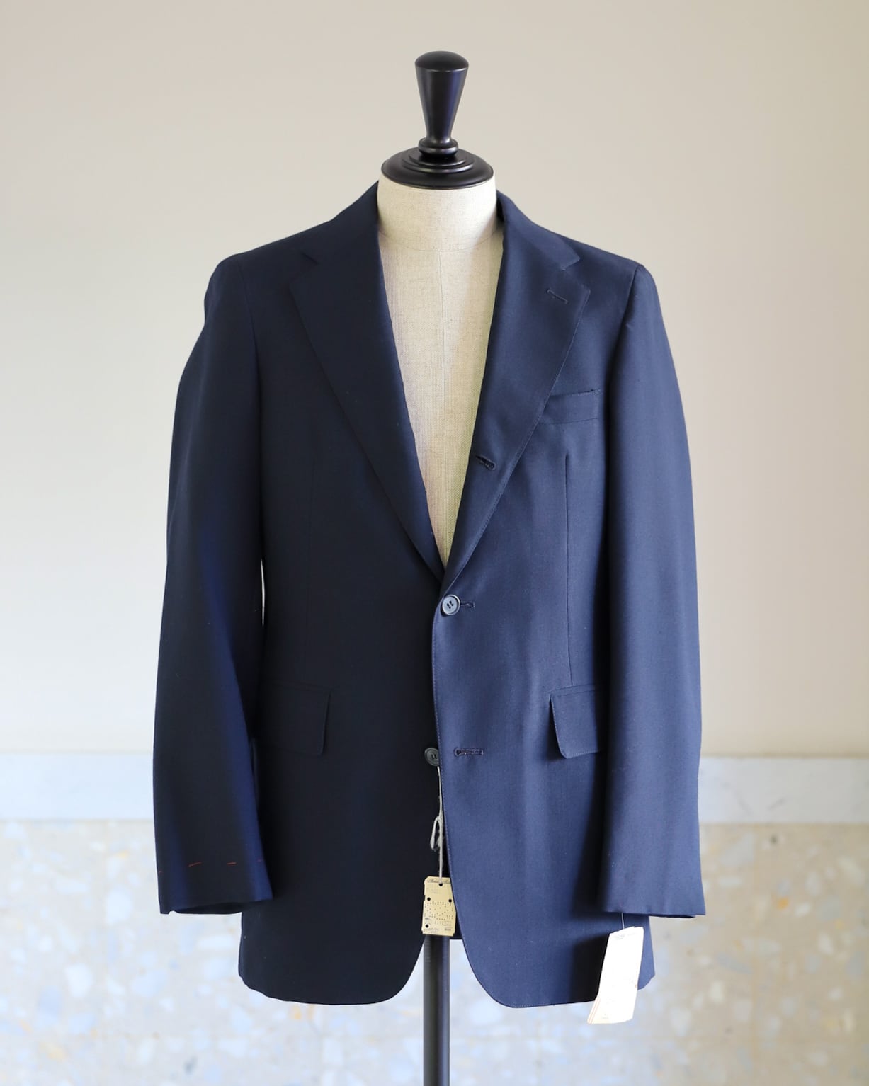 未使用】70s BROOKS BROTHERS wool Navy blazer made in USA size37