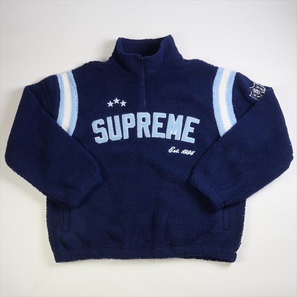 supremeシュプリーム　Sup Half Zip Pullover  ネイビー　Mサイズ