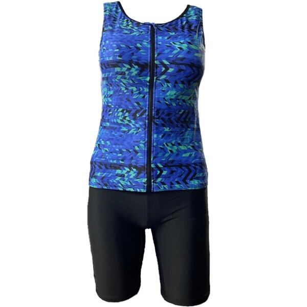 WN-565410 npフィットネス水着 スナップ付きセパレート 総裏地 女性用 サイズ/9号〜15号